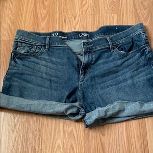Loft Jean Shorts